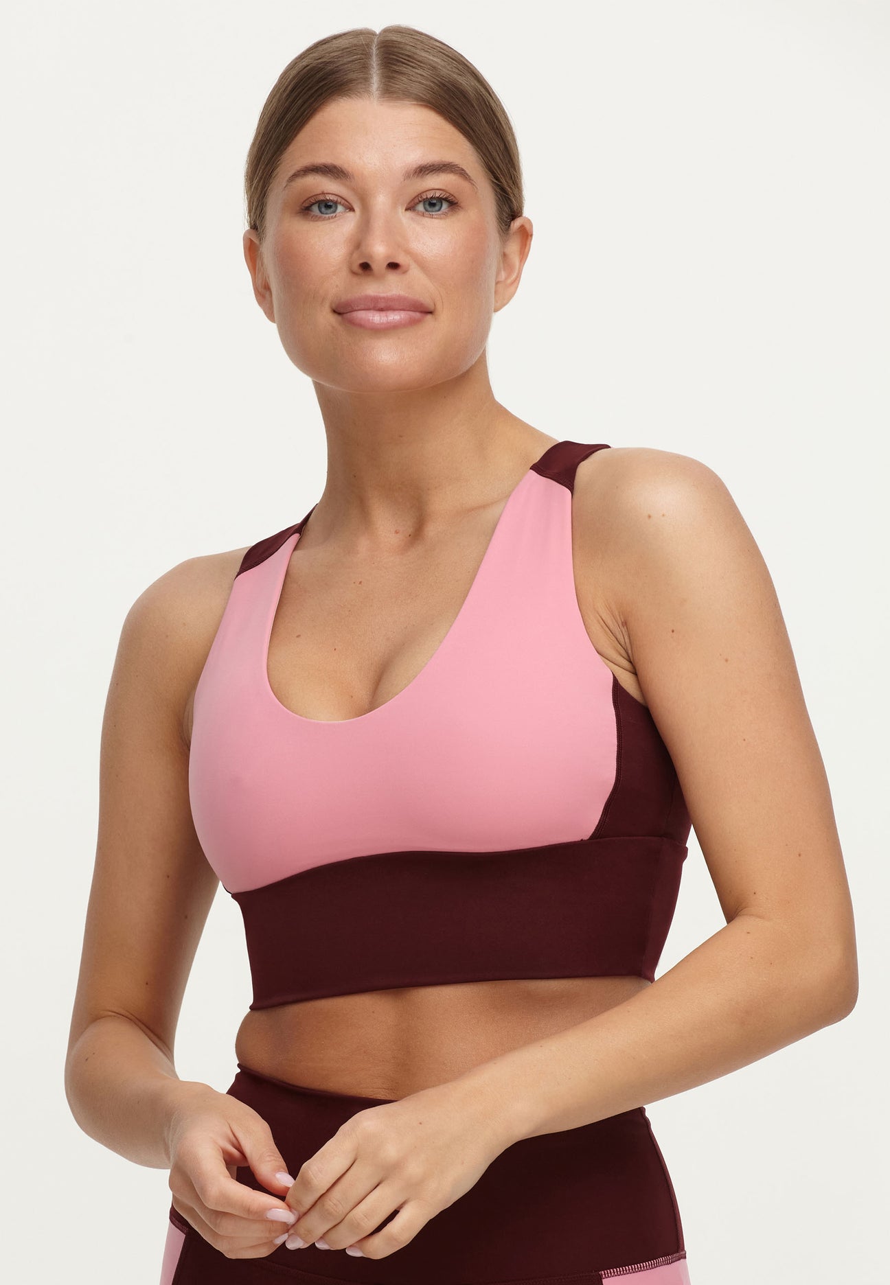 Orbit Crop Top - Scampi - AchievePrime 